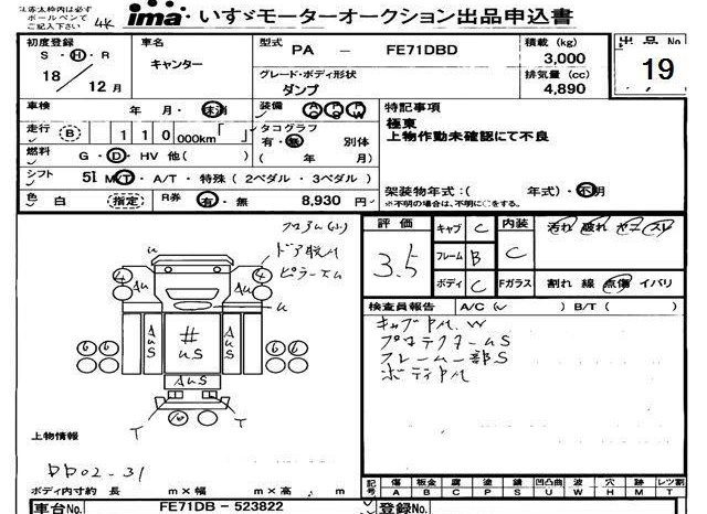 MITSUBISHI CANTER full