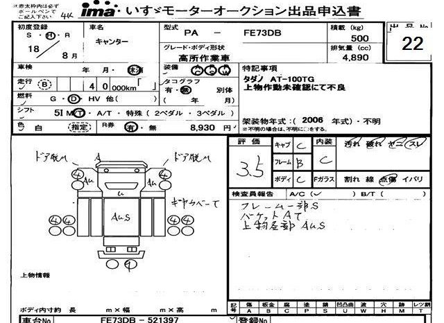 MITSUBISHI CANTER full