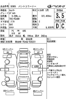 MITSUBISHI CANTER full