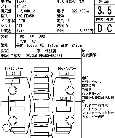 MITSUBISHI CANTER full