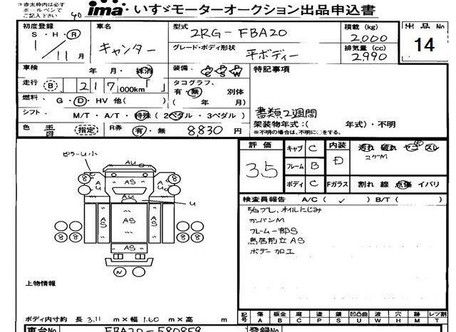 MITSUBISHI CANTER full