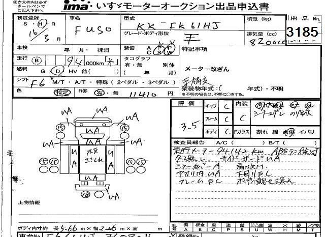 MITSUBISHI FUSO FIGHTER TRUCK full