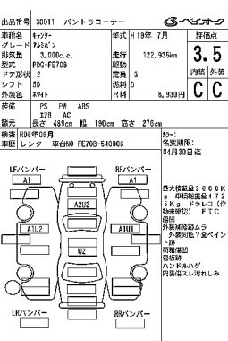 MITSUBISHI CANTER full
