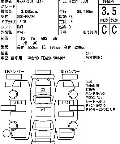 MITSUBISHI CANTER full