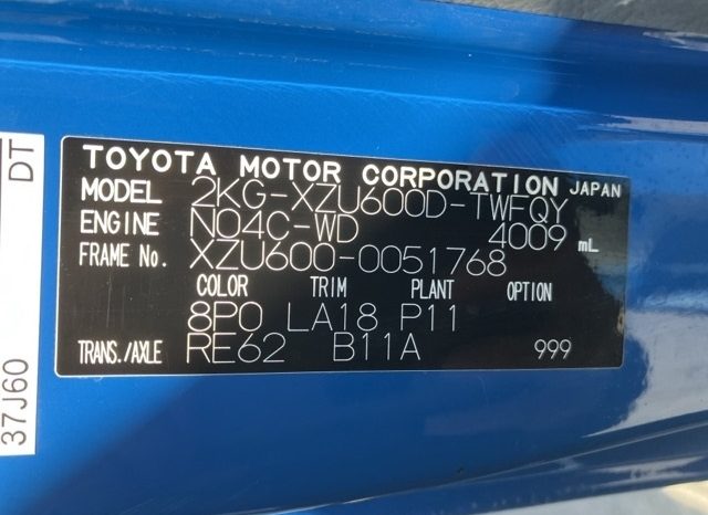 TOYOTA DYNA DUMP TRUCK full