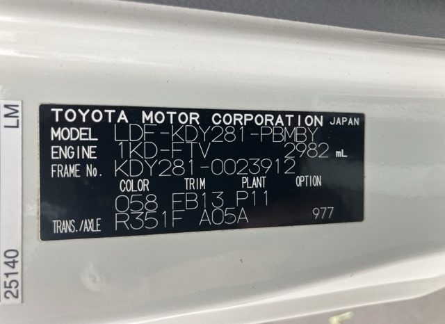 TOYOTA DYNA TRUCK full