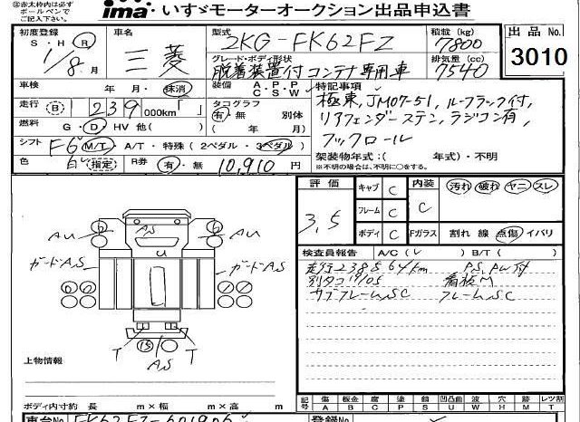MISTUBISHI FUSO FIGHTER TRUCK full
