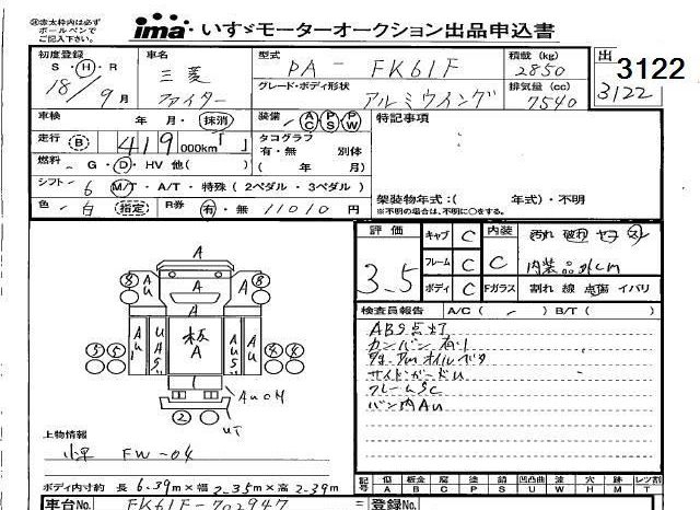 MITSUBISHI FUSO FIGHTER full