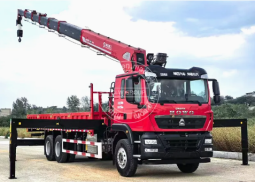 SINOTRUK HOWO CRANE TRUCK full