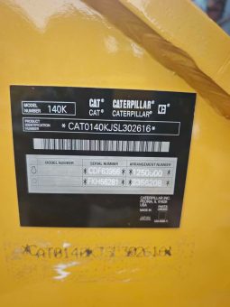 CATERPILLAR 140K full