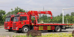 FAW CRANE TRUCK full