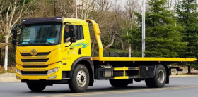 FAW FLATBED TOWING TRUCK